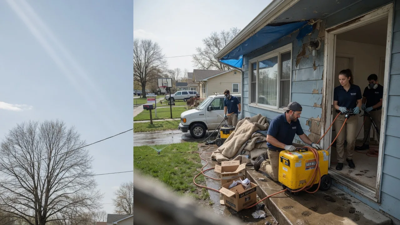 Basement Flood Cleanup in Cory, IN near me